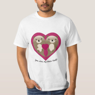 T-shirt Tu Es Ma Moitié D'Otter