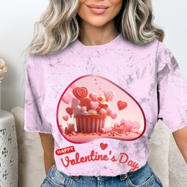 T-shirt Tu Es Ma Saint Valentin ? - L'Embrace de ma chérie (Créateur téléchargé)
