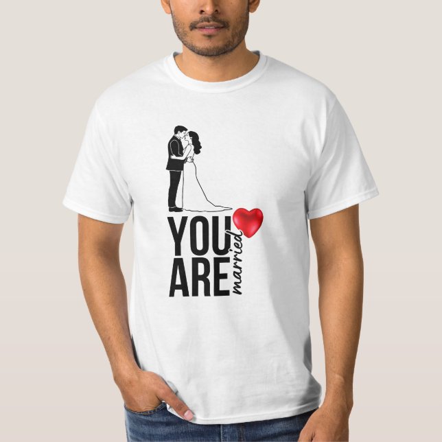 T-shirt Tu Es Marié (Devant)