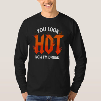 T-shirt tu es mignon maintenant je suis ivre sarcastic dr