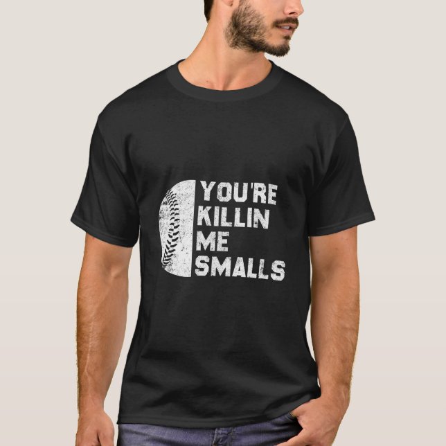 T-shirt Tu Es Moi Petits Jeu De Baseball Jour Drôle (Devant)