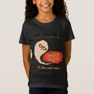 T-Shirt Tu es mon Boo Jolie famille d'Halloween