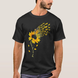 T-shirt Tu es mon cheval de soleil Tournesol Drôles de che