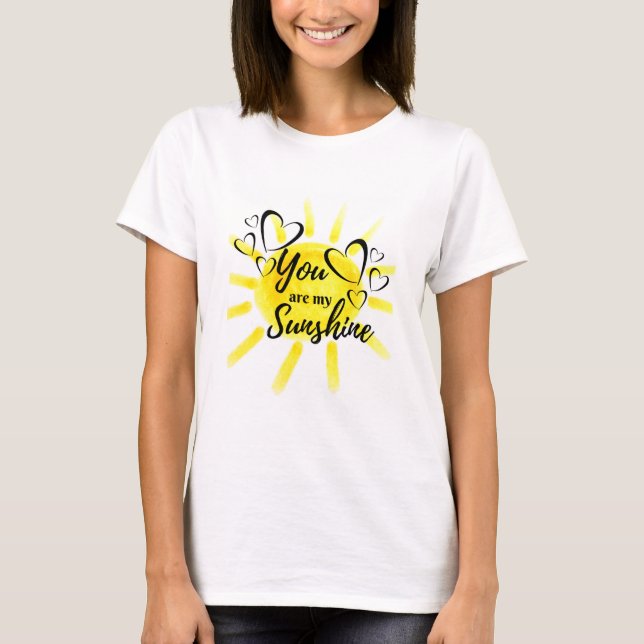 T-shirt Tu Es Mon Coeur Soleil (Devant)