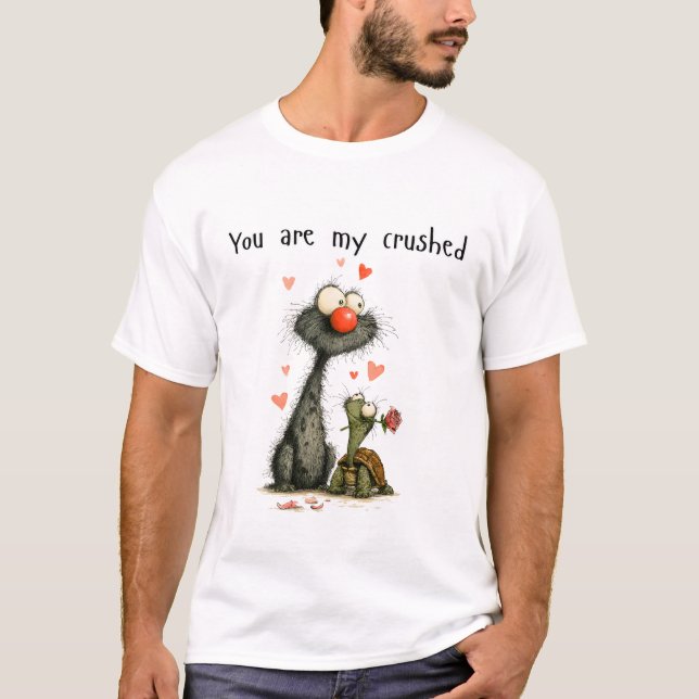 T-shirt Tu es mon écrasé (Devant)
