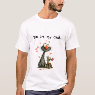 T-shirt Tu es mon écrasé