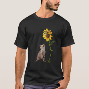 T-shirt Tu es mon papillon Sunshine Gris Bébé Chat Atteind