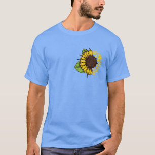 T-shirt Tu es mon soleil Tournesol Camping Amateurs Filles