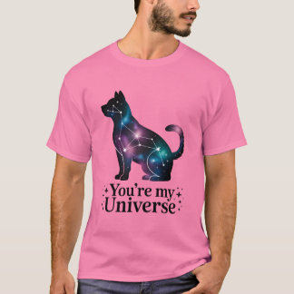 T-shirt Tu es mon Univers – Chemise de Constellation d'Ani