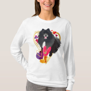 T-shirt TU FAIS MON COEUR BLER -Chemises blanches Lapphund