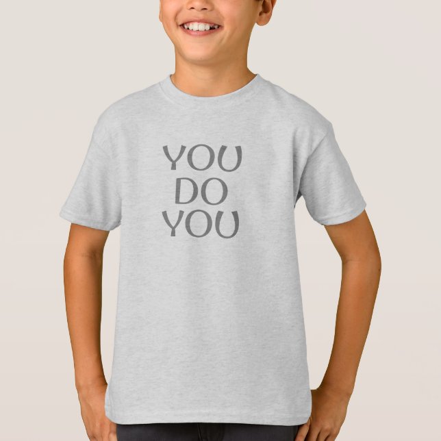 T-shirt Tu fais toi-même (Devant)