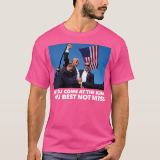 T-shirt Tu ferais mieux de ne pas te manquer