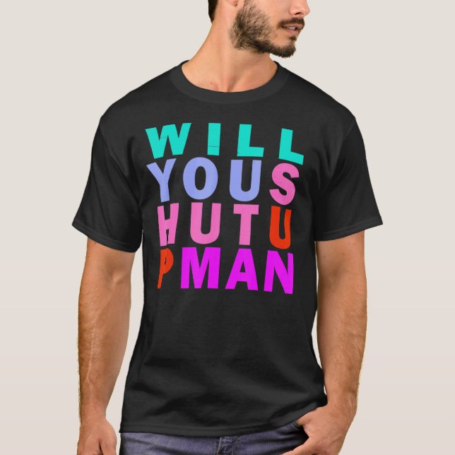 T-shirt Tu Fermeras Mème Homme ? (Devant)