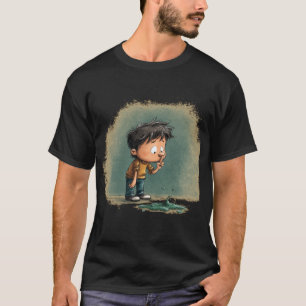 T-shirt Tu le choisis, tu le manges Humour enfantin dégoût