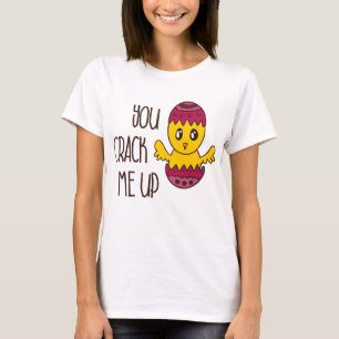 T-shirt Tu M'As Déchiré De Pâques Poussin Drôle Mignonne D
