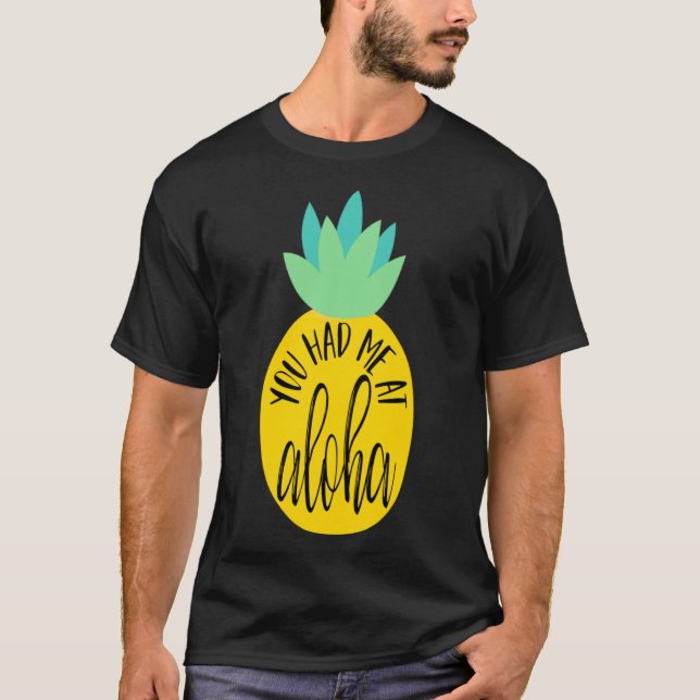 T-shirt Tu M'As Eu À Aloha (Devant)