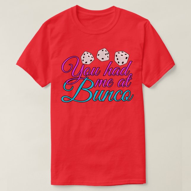 T-shirt Tu M'As Eu À Bunco (Design devant)