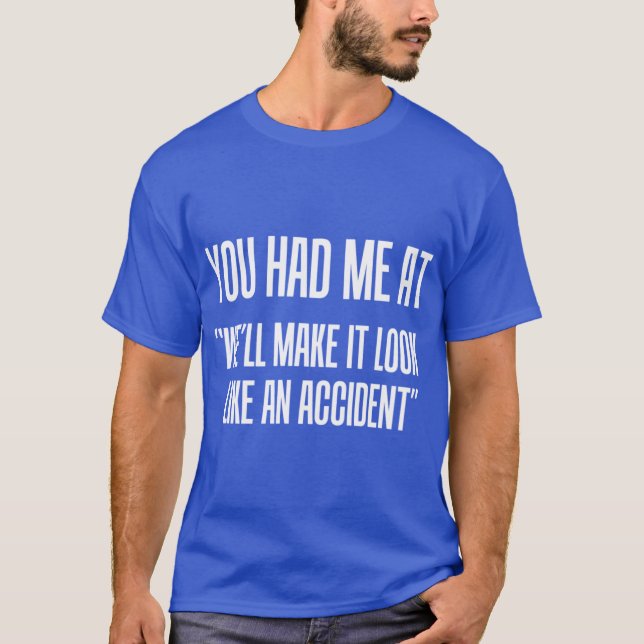 T-shirt Tu m'as eu à famille (Devant)