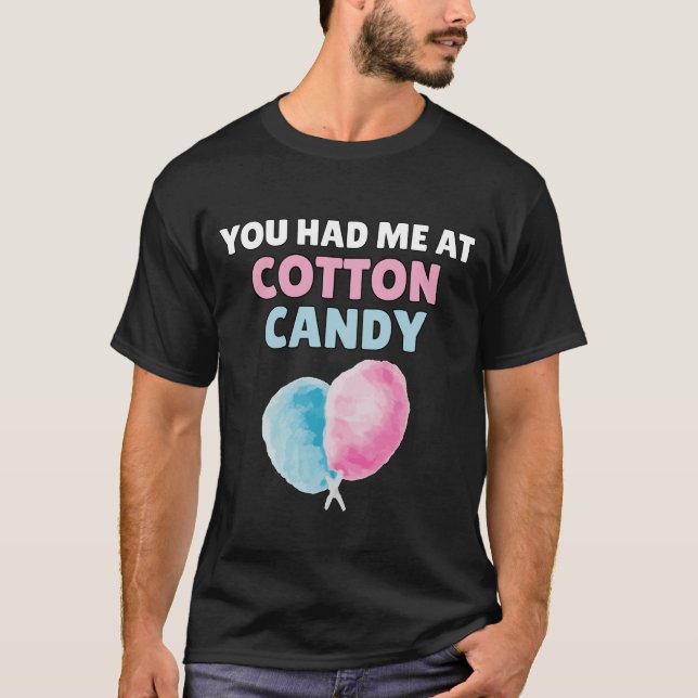 T-shirt Tu M'As Eu À La Barbe À Papa (Devant)
