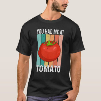 T-shirt Tu M'As Eu À La Tomate