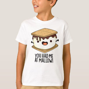 T-shirt Tu M'As Eu À Mallow Funny Smore Pun