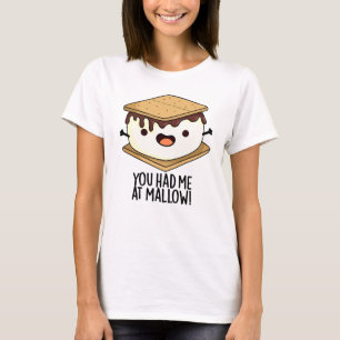 T-shirt Tu M'As Eu À Mallow Funny Smore Pun