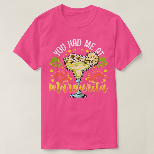 T-shirt Tu M'As Eu À Margarita (Design devant)