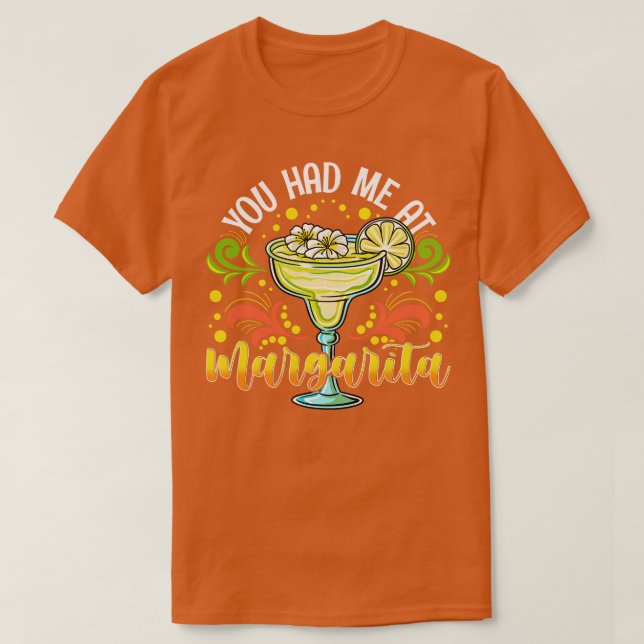 T-shirt Tu M'As Eu À Margarita (Design devant)