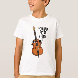 T-shirt Tu M'As Eu Au Cello Funny Music Pun