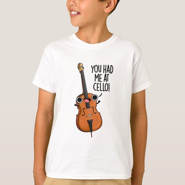 T-shirt Tu M'As Eu Au Cello Funny Music Pun (Devant)