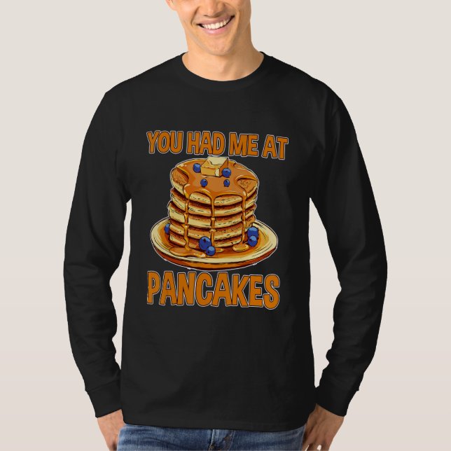 T-shirt Tu m'as eu aux crêpes (Devant)