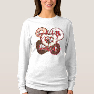 T-shirt Tu m'as eu avec les beignets - Saint-Valentin
