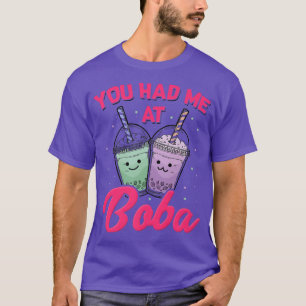 T-shirt Tu M'As Fait Boire À Boba Tea Lover À La Tasse De