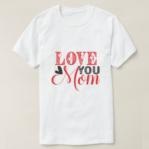 T-shirt TU M'AS MA MÈRE Graphique émouvant de la fête des