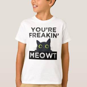T-shirt Tu me fais complètement miauler