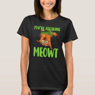 T-shirt Tu me fais complètement paniquer ! Amateur de chat