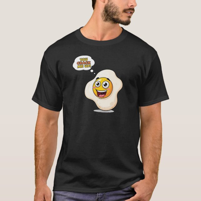 T-shirt Tu me fais craquer – Dessin animé d'œuf de petit d (Devant)
