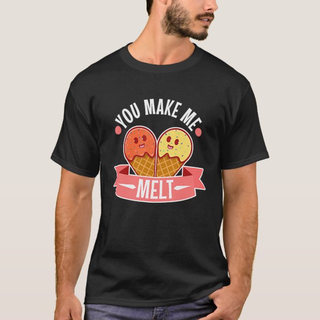 T-shirt Tu me fais fondre  5 (Devant)