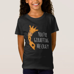 T-Shirt Tu me girafes fou