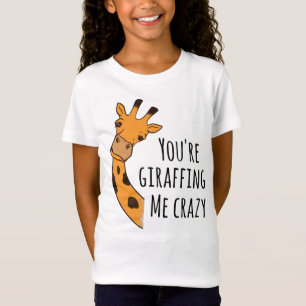 T-Shirt Tu me girafes fou