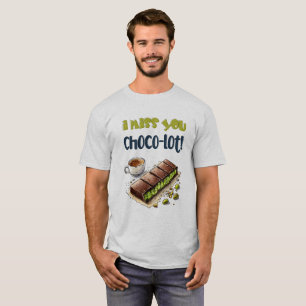 T-shirt Tu Me Manques Du Choco-lot ! - Chocolat Kunafa Wor
