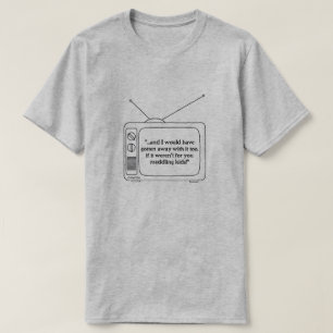 T-shirt Tu Médites Des Enfants - Une Chemise MisterP