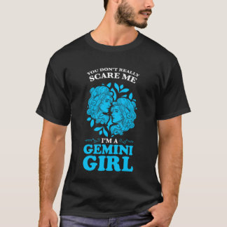 T-shirt tu ne me fais pas vraiment peur, je suis une fille