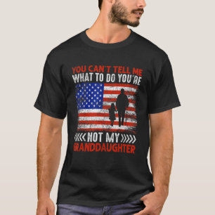 T-shirt Tu ne peux pas me dire quoi faire Tu n'es pas ma g