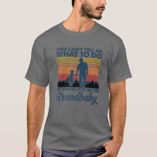 T-shirt Tu ne peux pas me dire quoi faire Tu n'es pas ma g