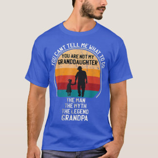 T-shirt Tu ne peux pas me dire quoi faire Tu n'es pas ma g