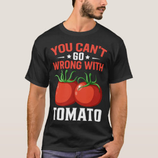 T-shirt Tu ne peux pas te tromper avec la tomate