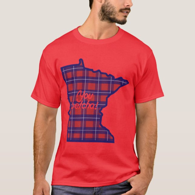 T-shirt Tu paries MN Flannel (Devant)
