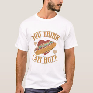 T-shirt Tu penses que je suis un hot-dog