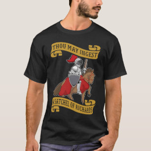 T-shirt Tu peux ingérer un château de richard Chevalier et